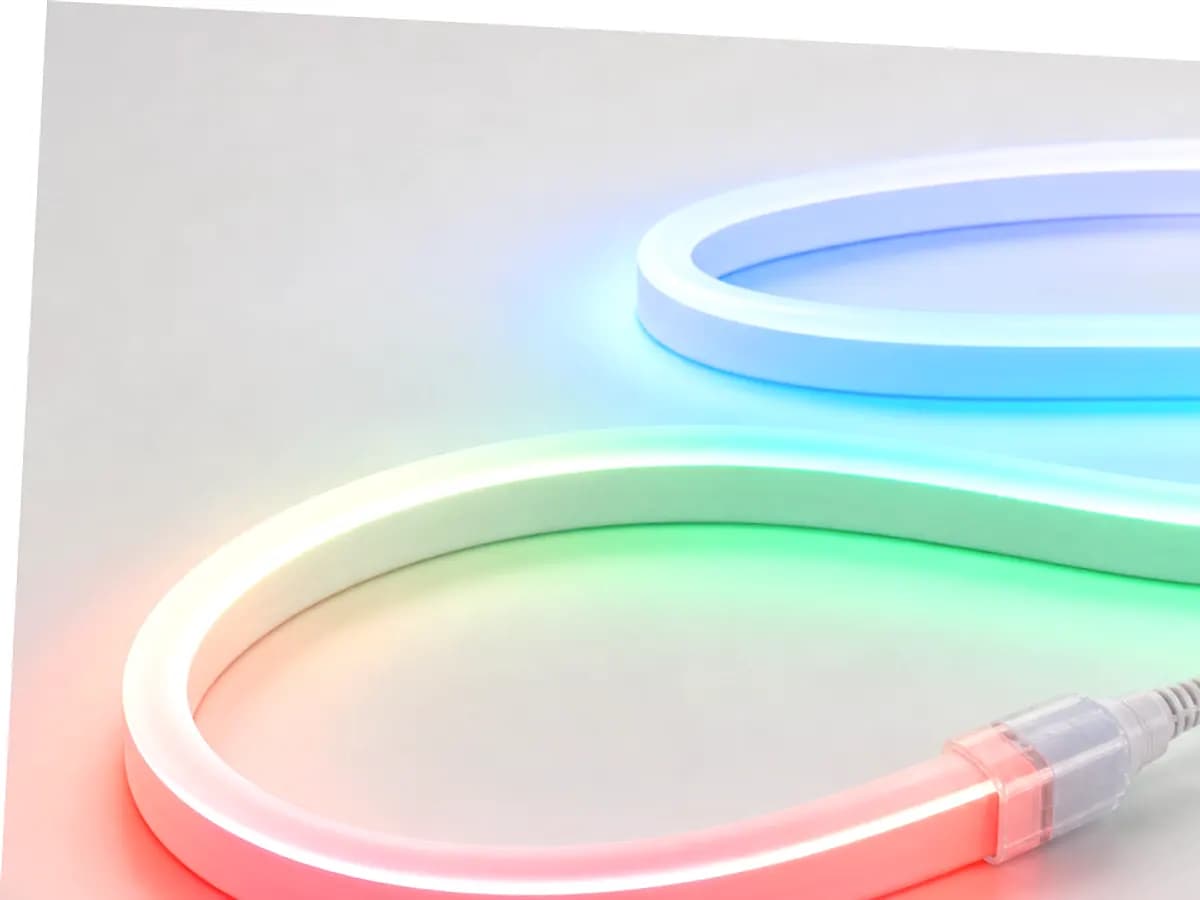 DMX512 RGB LED Neon Light - 1x601mm profile / DC24V / 20.7W/m(max) / IP 67