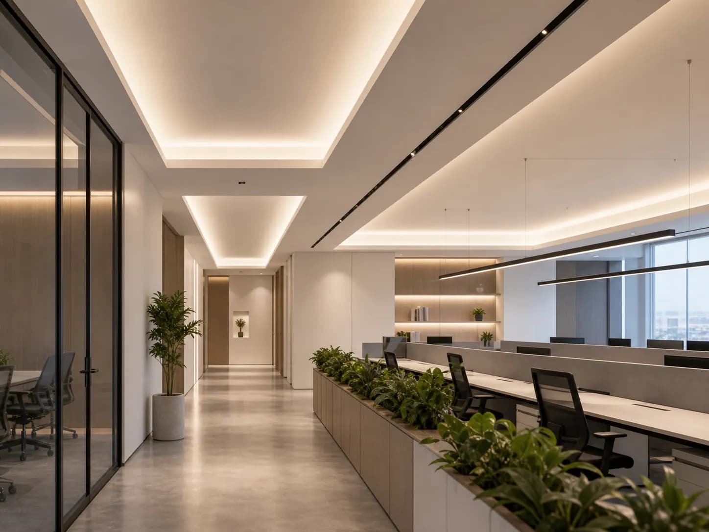 Office Cove Lighting