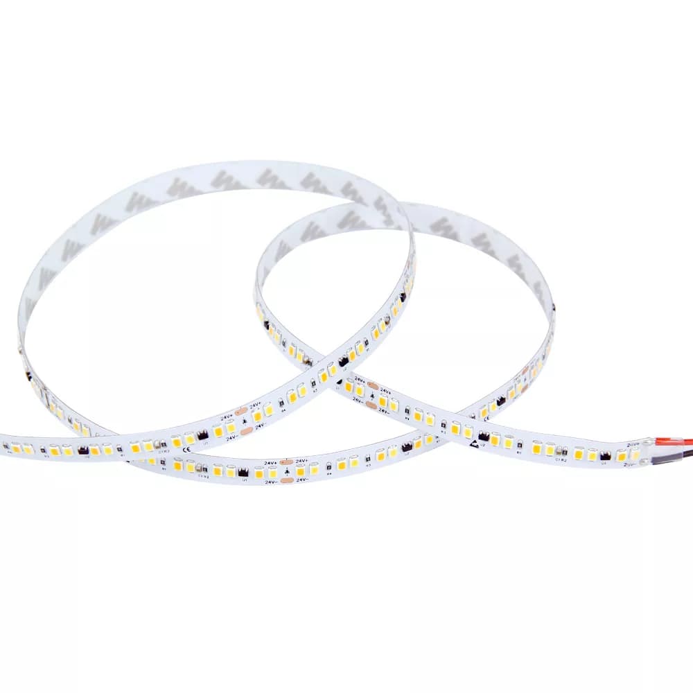 CCT tunable LED tape light - 168 LEDs/m / 10mm / DC24V / 0~17.3w/meter
