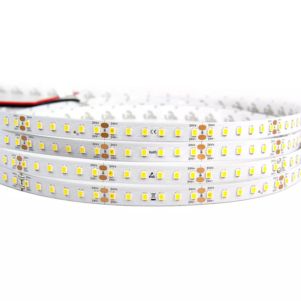 Super long LED strip light - 120 LEDs/m / 10mm / DC24V / 9.6w/meter
