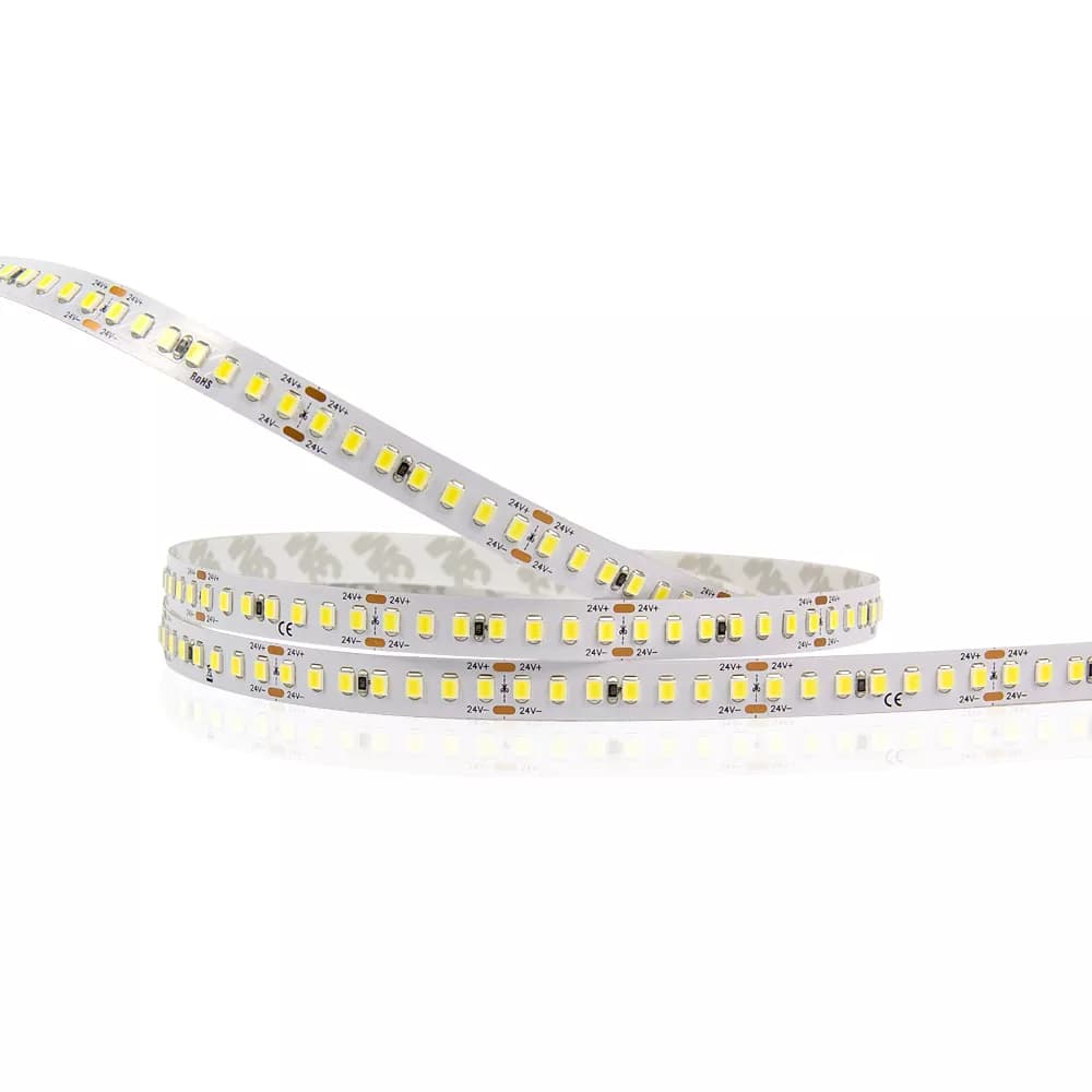 SMD2835 LED strip light - 168 LEDs/m / 10mm / DC24V / 17.3w/meter