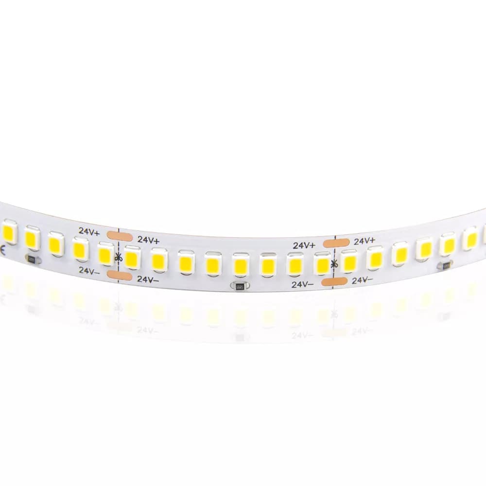 High luminous efficacy LED tape light - 224 LEDs/m / 10mm / DC24V / 20.2w/meter