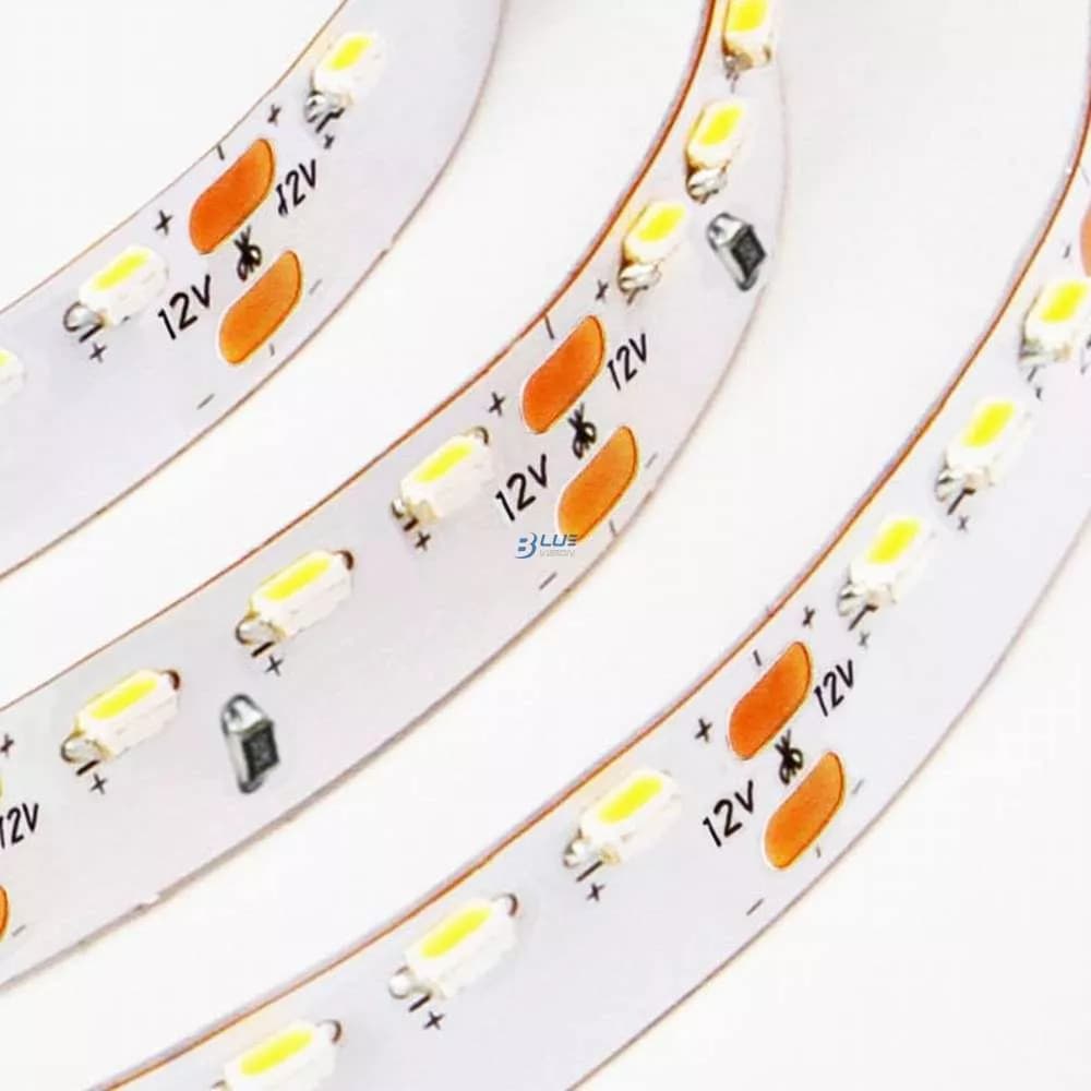 SMD3014 LED strip light - 120 LEDs/m / 8mm (0.31in) / 24V DC / 9.6W/m (2.93W/ft)