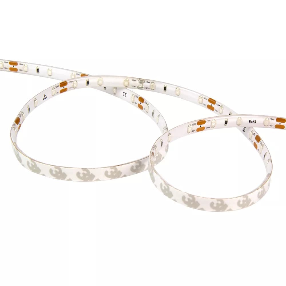SMD3528 LED strip light - 60 LEDs/m / 8mm / 4.8w/meter / IP20, IP55, IP65, IP66, IP67