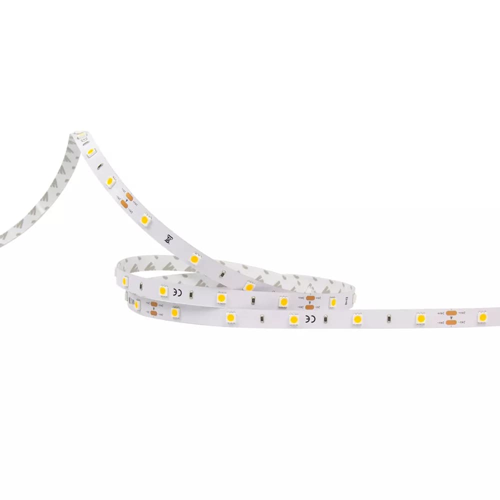 SMD5050 LED tape light - 30 LEDs/m / 10mm / DC24V / 8.6w/meter