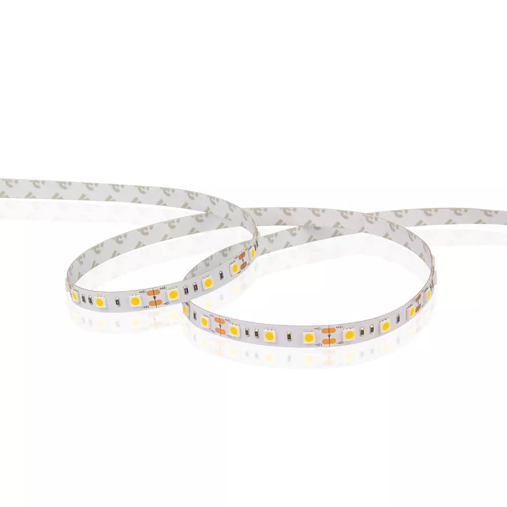 SMD5050 LED tape light - 60 LEDs/m / 10mm / DC12V / 14.4w/meter