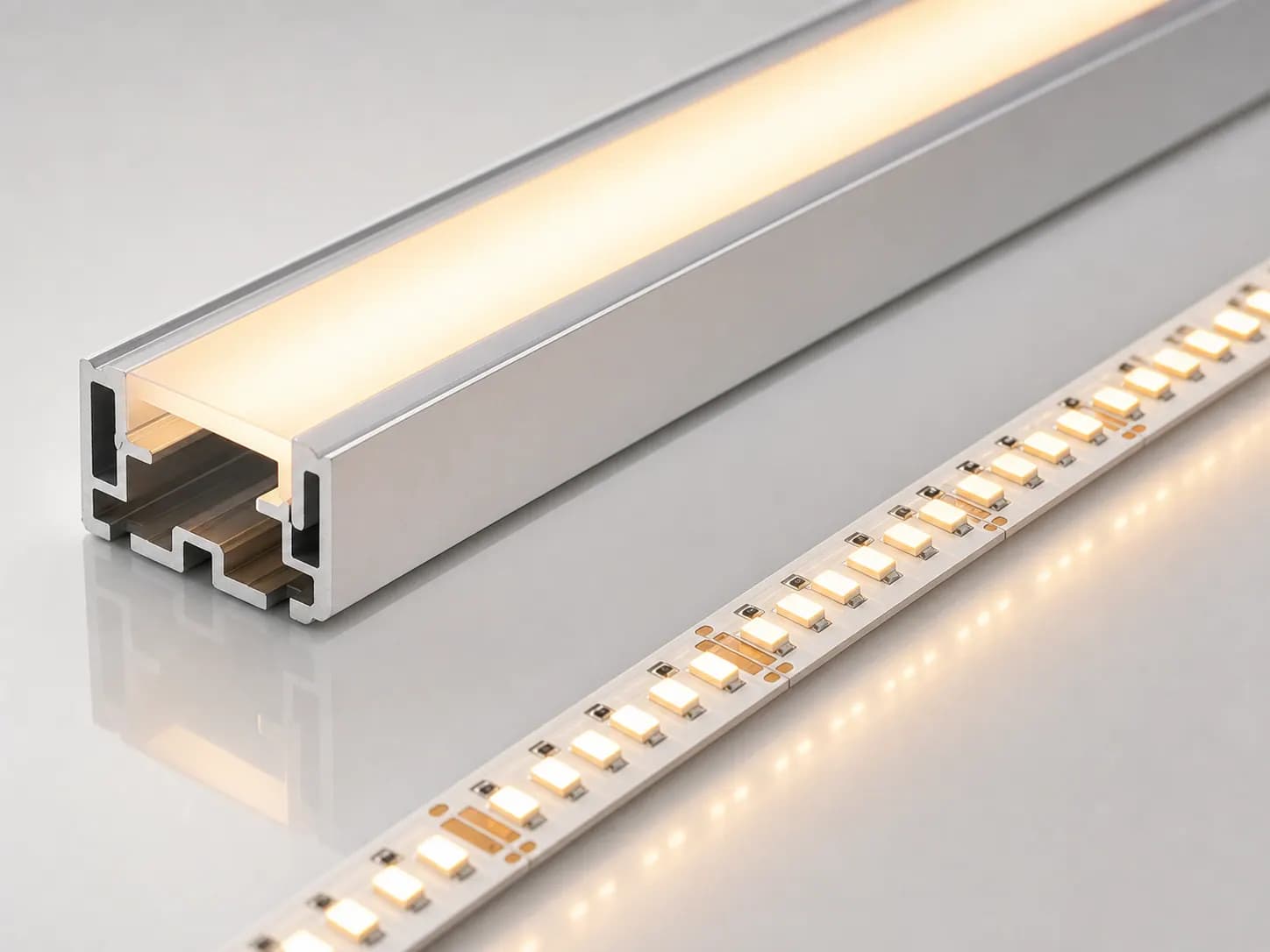 Super width LED strip light - 280 LEDs/m / 19mm / DC24V / 20w/meter