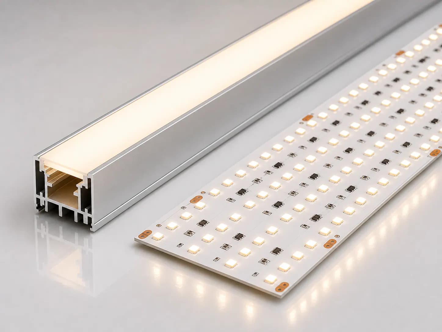 Super width LED strip light - 350 LEDs/m / 58mm / DC24V / 36w/meter